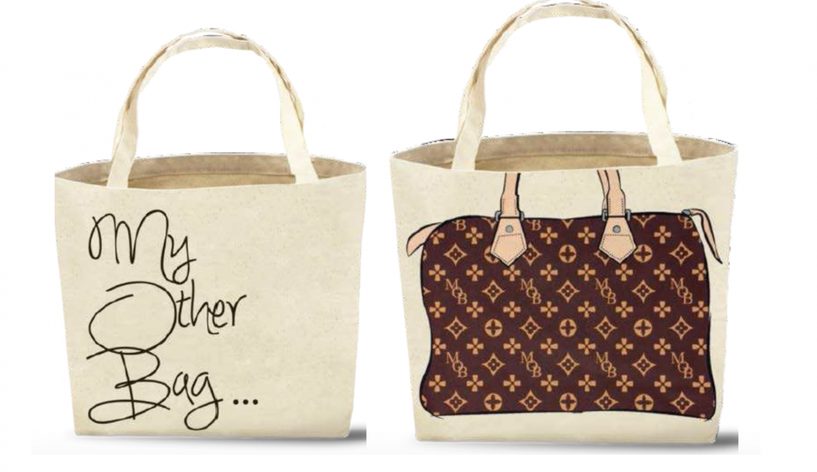 My Other Bag, Bags, My Other Bag Louis Vuitton Print Tote Bag
