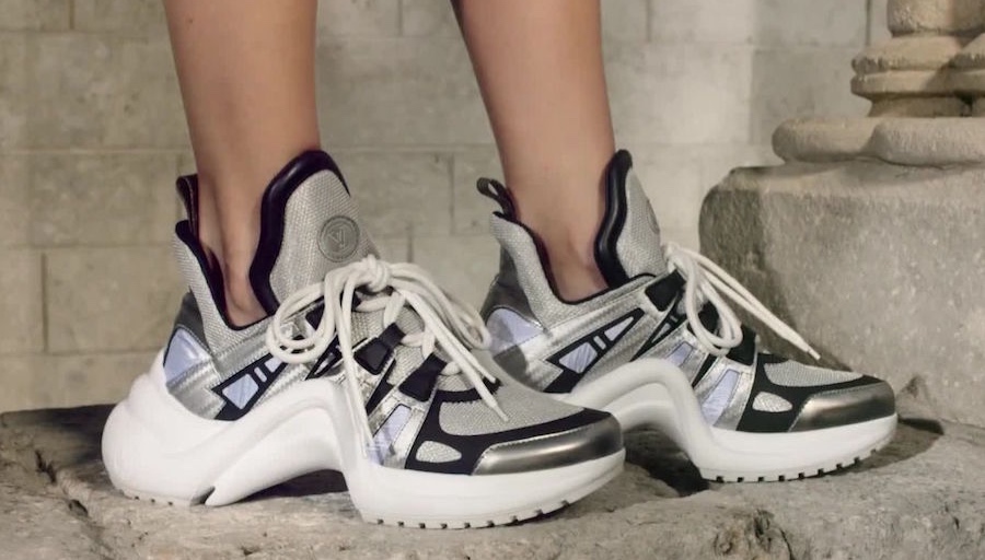 Vuitton at war with Chinese Belle International, which allegedly copied  their Archlight sneaker - LaConceria