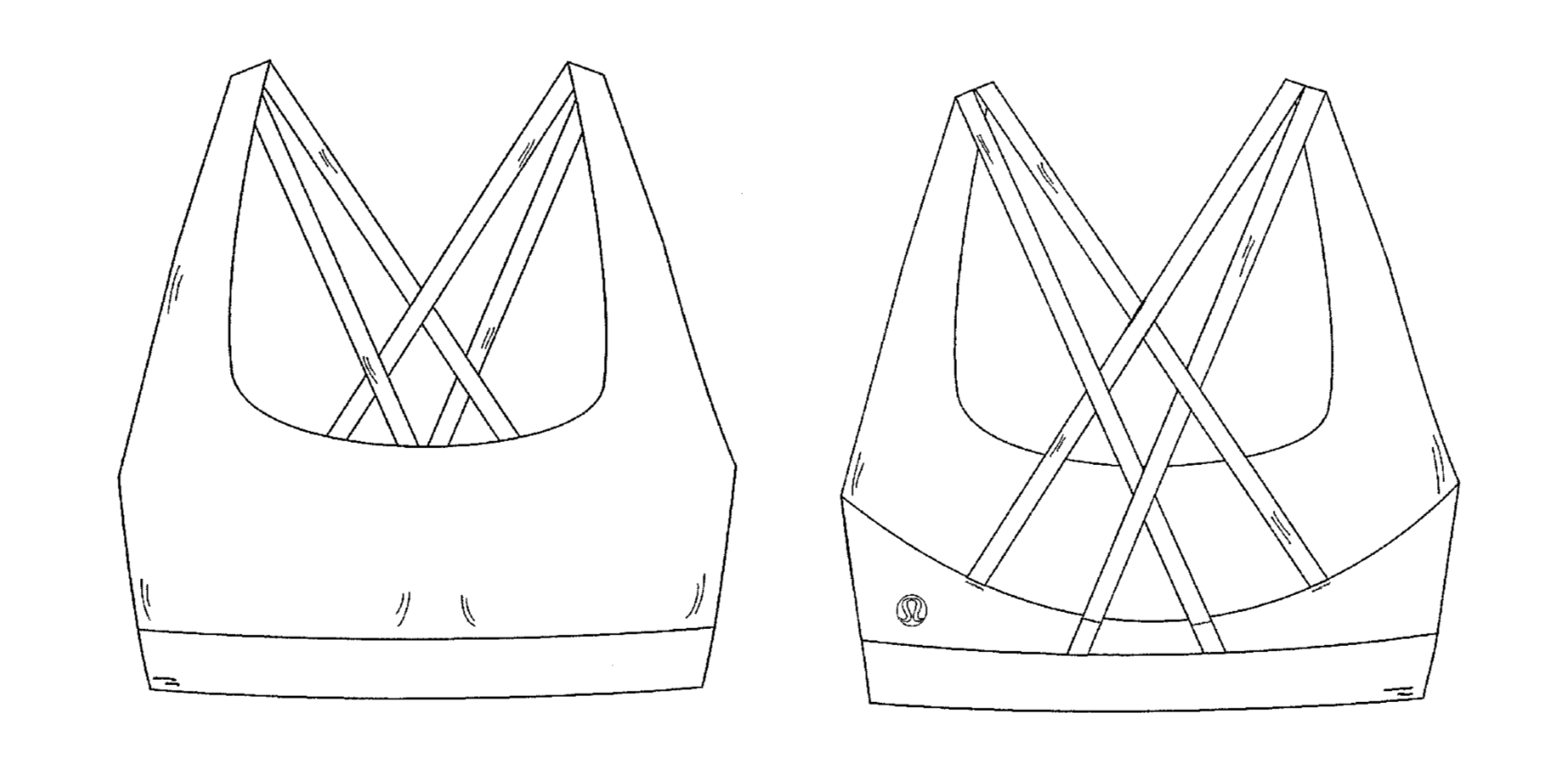  One of Lululemon's patent drawings 