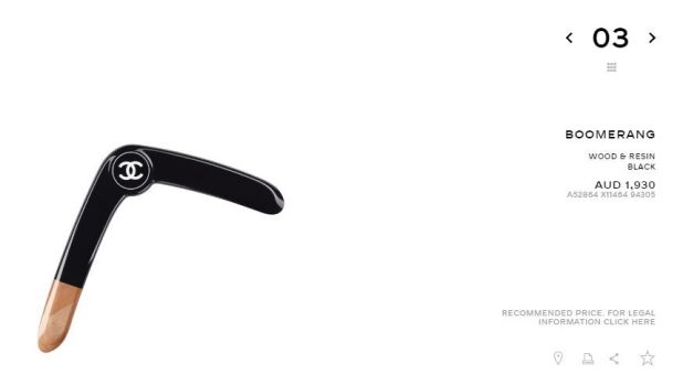 Chanel's $2,000+ boomerang