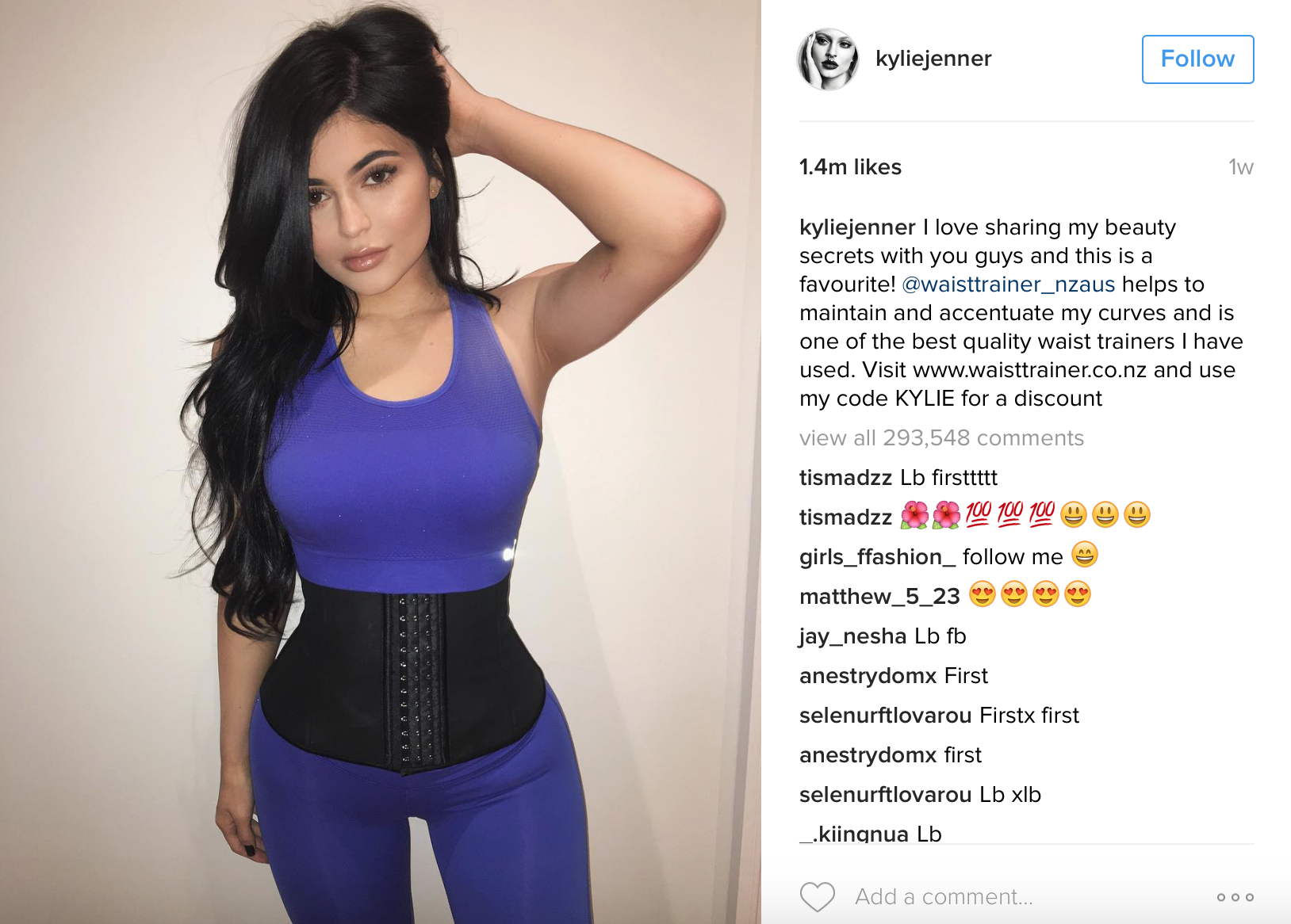 Ada waist. My boyfriend is using waist trainer. the beauty of sharing.