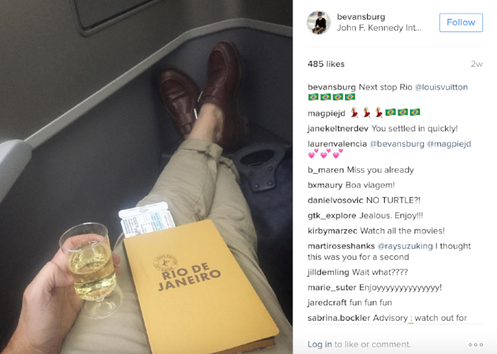 image: @Bevansburg Instagram (Teen Vogue's Style Director)