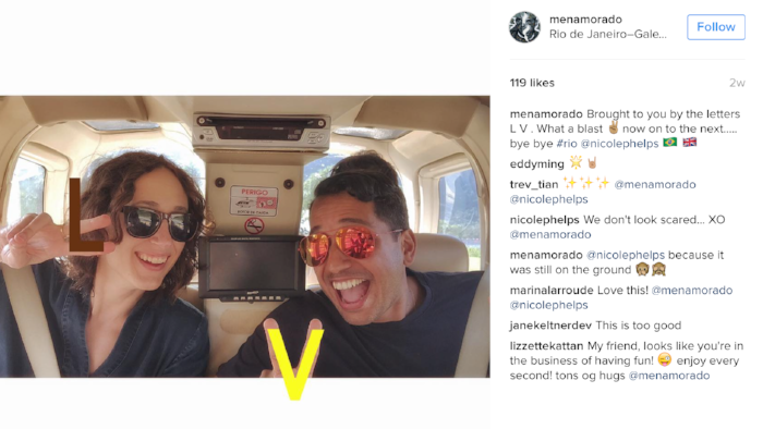 image: @menamorado Instagram (Fashion Director, Interview Magazine US)
