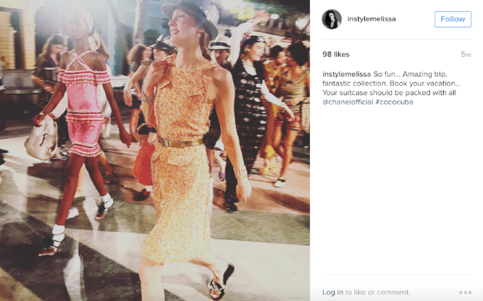 image: @instylemelissa Instagram (Fashion Director, InStyle Magazine Print & Digital)