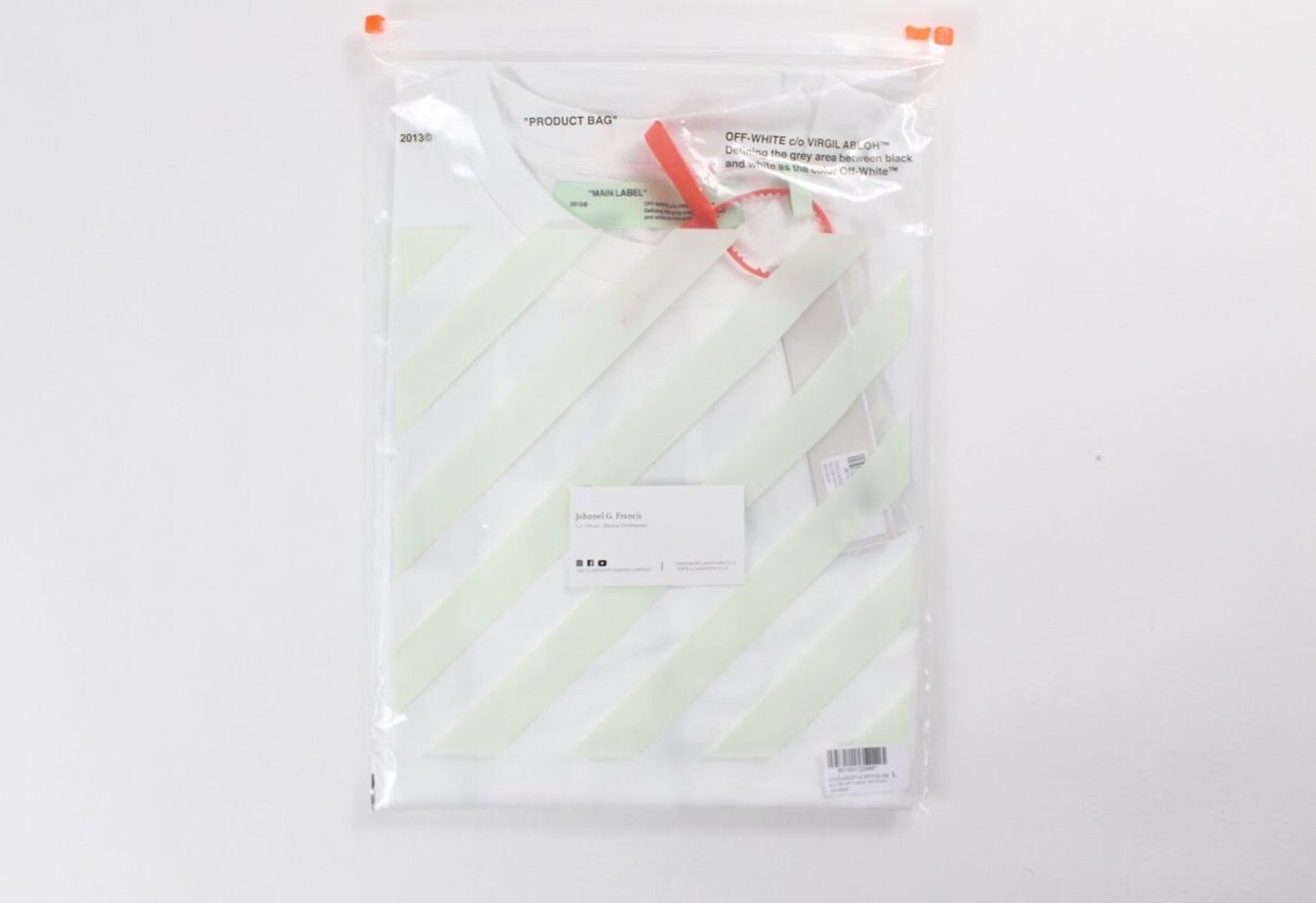 Off-White is Still Fighting for a Trademark Registration for Product Bag  - The Fashion Law