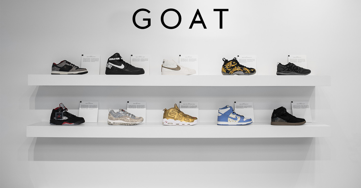 goat sneakers number